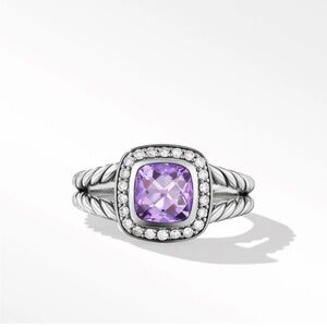 David Yurman Petite Albion Amethyst Ring
